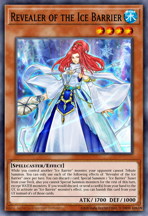 Revealer of the Ice Barrier - RA03-EN028 - Ultra Rare 1st Edition