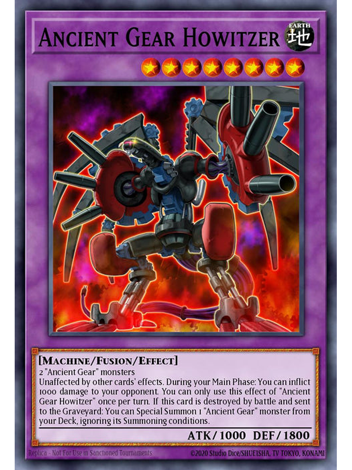 Ancient Gear Howitzer - RA03-EN035 - Ultra Rare 1st Edition 1