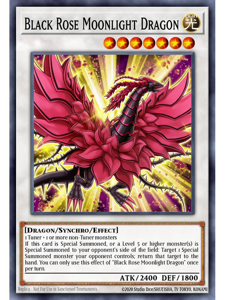 Black Rose Moonlight Dragon - RA03-EN038 - Ultra Rare 1st Edition 1