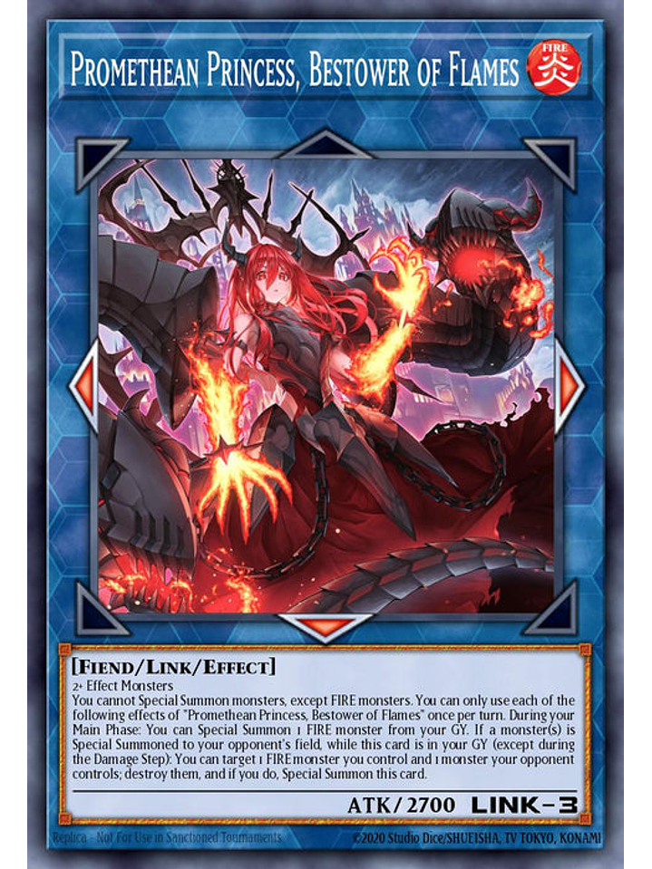 Promethean Princess, Bestower of Flames - RA03-EN050 - Ultra Rare 1st Edition 1