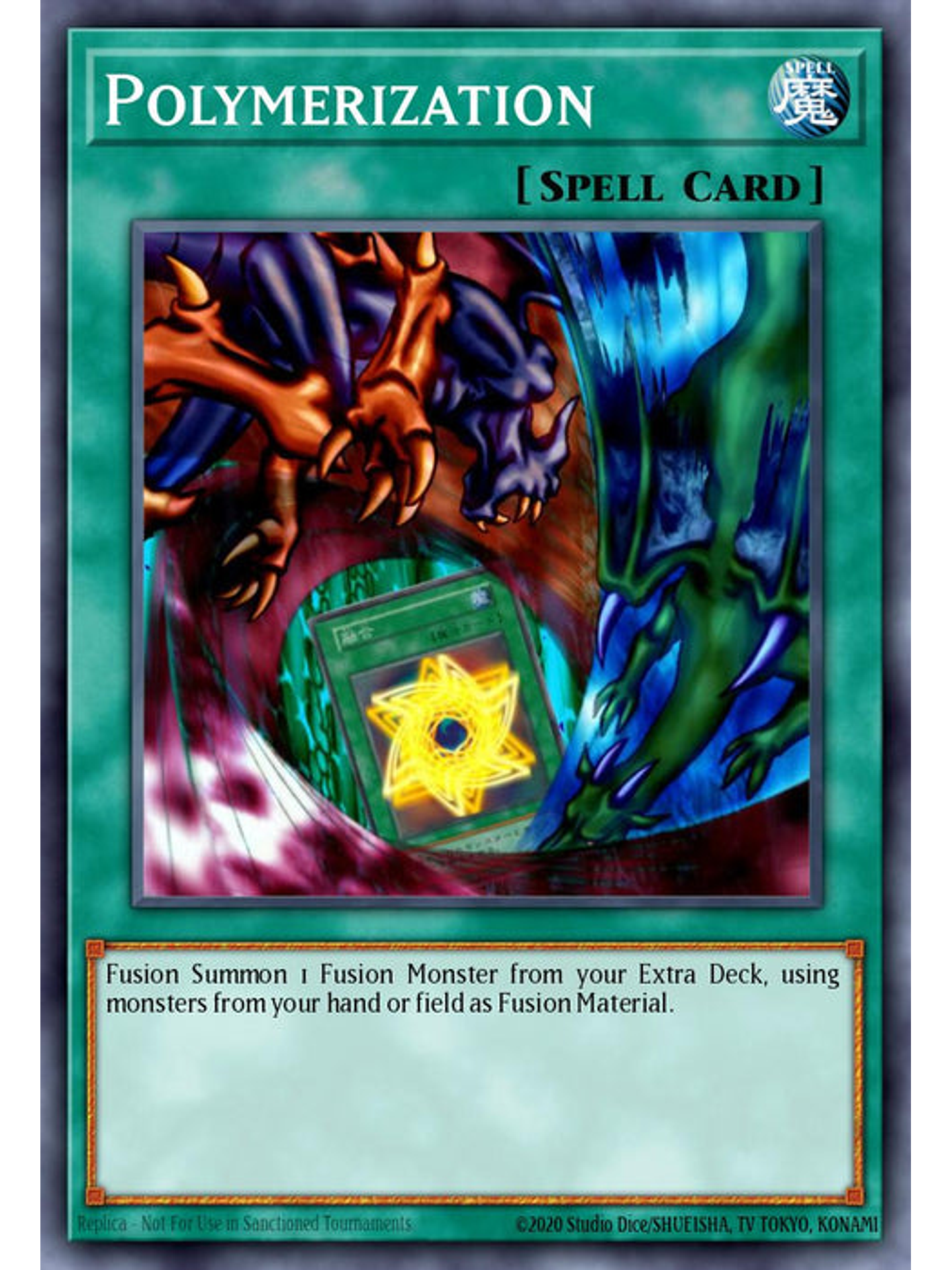 Polymerization (alternate art) - RA03-EN051 - Ultra Rare 1st Edition 1