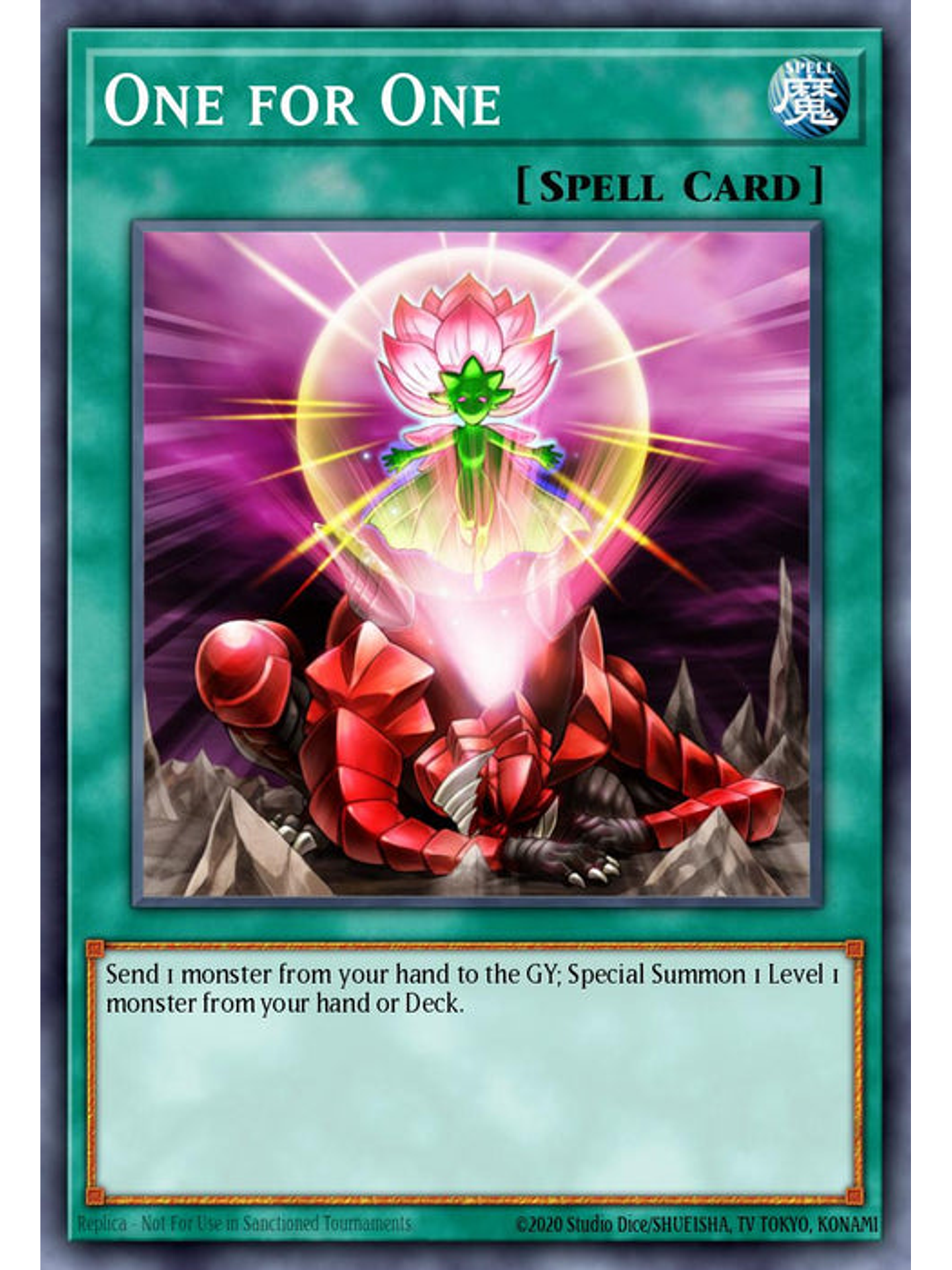 One for One - RA03-EN056 - Ultra Rare 1st Edition 1