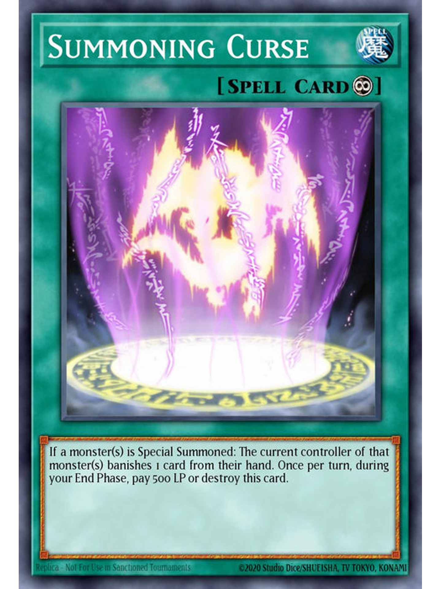 Summoning Curse - RA03-EN057 - Ultra Rare 1st Edition 1