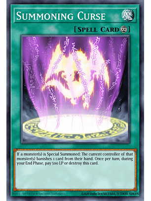 Summoning Curse - RA03-EN057 - Ultra Rare 1st Edition