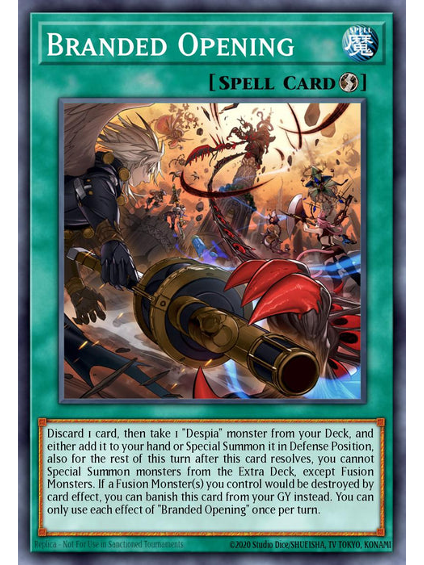 Branded Opening - RA03-EN070 - Ultra Rare 1st Edition 1