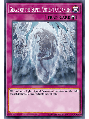 Grave of the Super Ancient Organism - RA03-EN077 - Ultra Rare 1st Edition