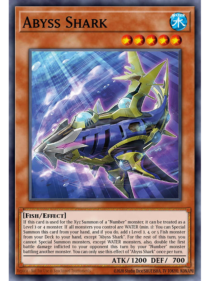 Abyss Shark - RA03-EN030 - Secret Rare 1st Edition 1