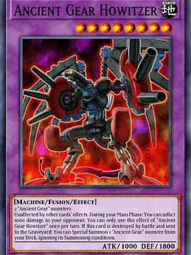 Ancient Gear Howitzer - RA03-EN035 - Secret Rare 1st Edition