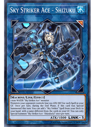 Sky Striker Ace - Shizuku - RA03-EN043 - Secret Rare 1st Edition