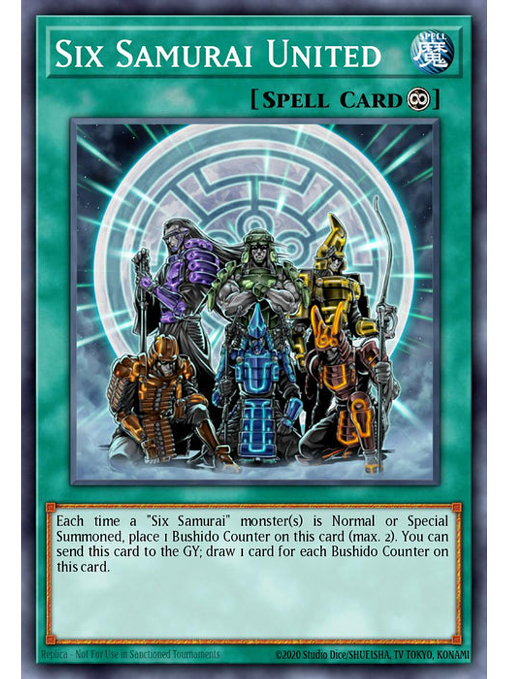 Six Samurai United - RA03-EN054 - Secret Rare 1st Edition 1