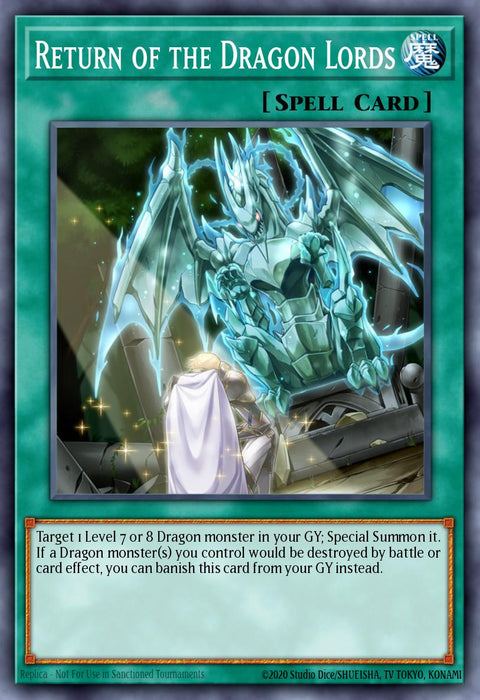 Return of the Dragon Lords - RA03-EN060 - Secret Rare 1st Edition