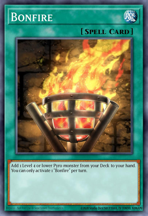 Bonfire - RA03-EN073 - Secret Rare 1st Edition