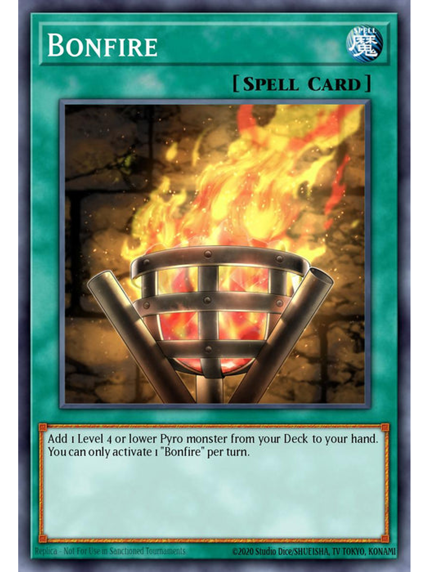Bonfire - RA03-EN073 - Secret Rare 1st Edition 1
