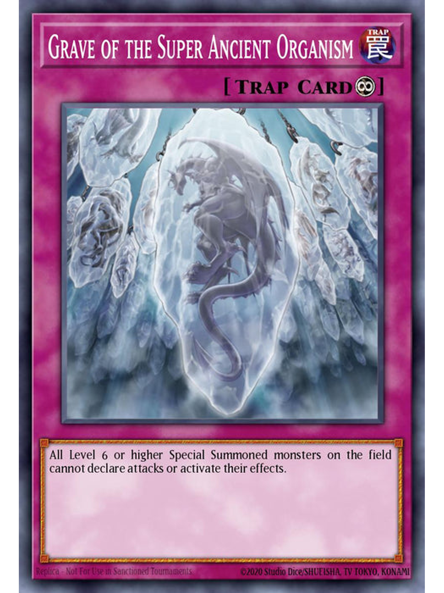 Grave of the Super Ancient Organism - RA03-EN077 - Secret Rare 1st Edition 1