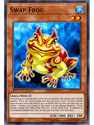 Swap Frog - RA03-EN005 - Platinum Secret Rare 1st Edition