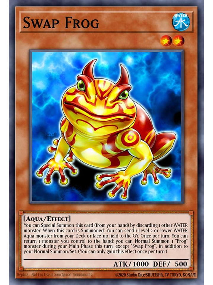 Swap Frog - RA03-EN005 - Platinum Secret Rare 1st Edition 1