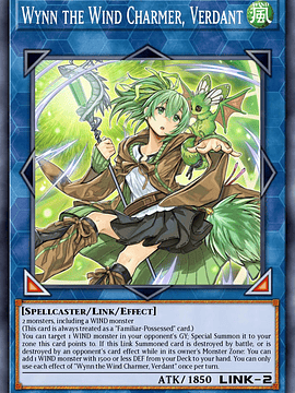 Wynn the Wind Charmer, Verdant - RA03-EN045 - Platinum Secret Rare 1st Edition