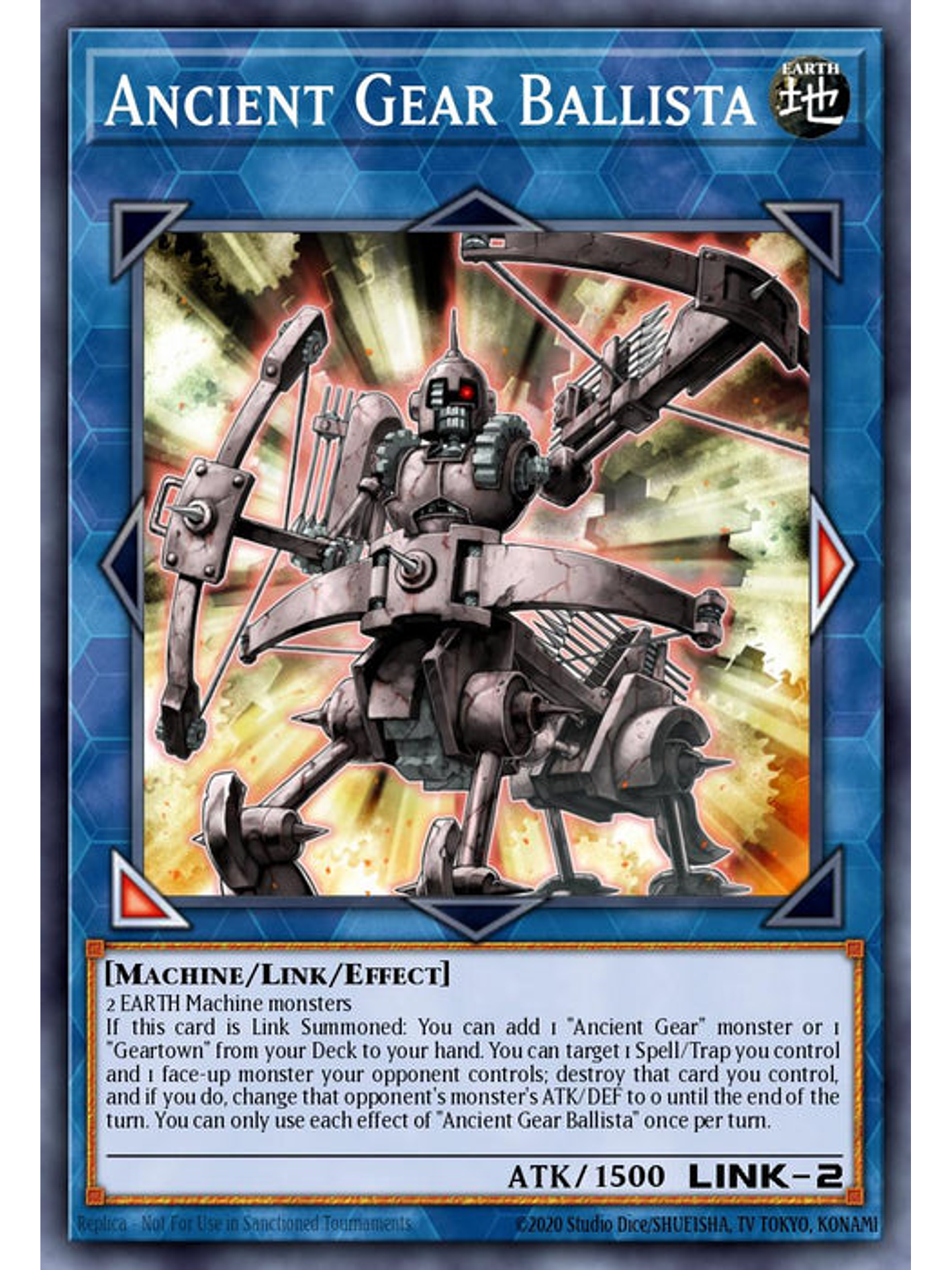 Ancient Gear Ballista - RA03-EN046 - Platinum Secret Rare 1st Edition 1