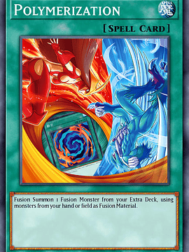 Polymerization (alternate art) - RA03-EN051 - Platinum Secret Rare 1st Edition