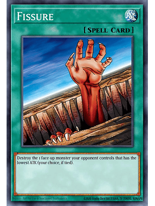 Fissure - RA03-EN084 - Platinum Secret Rare 1st Edition