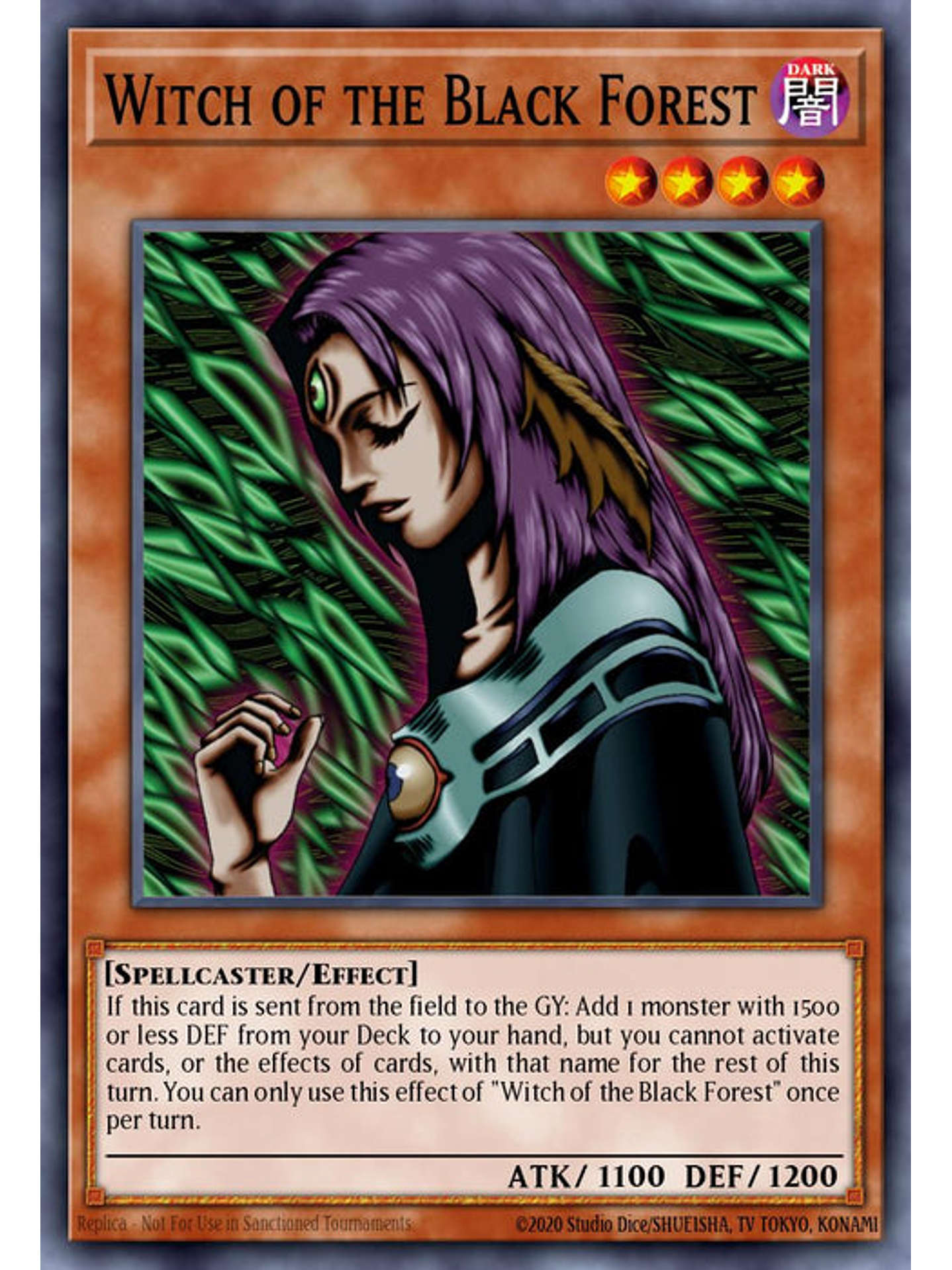 Witch of the Black Forest - RA03-EN091 - Platinum Secret Rare 1st Edition 1