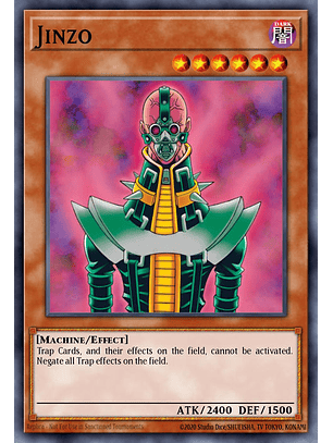 Jinzo - RA03-EN099 - Platinum Secret Rare 1st Edition