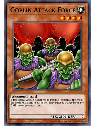 Goblin Attack Force - RA03-EN101 - Platinum Secret Rare 1st Edition