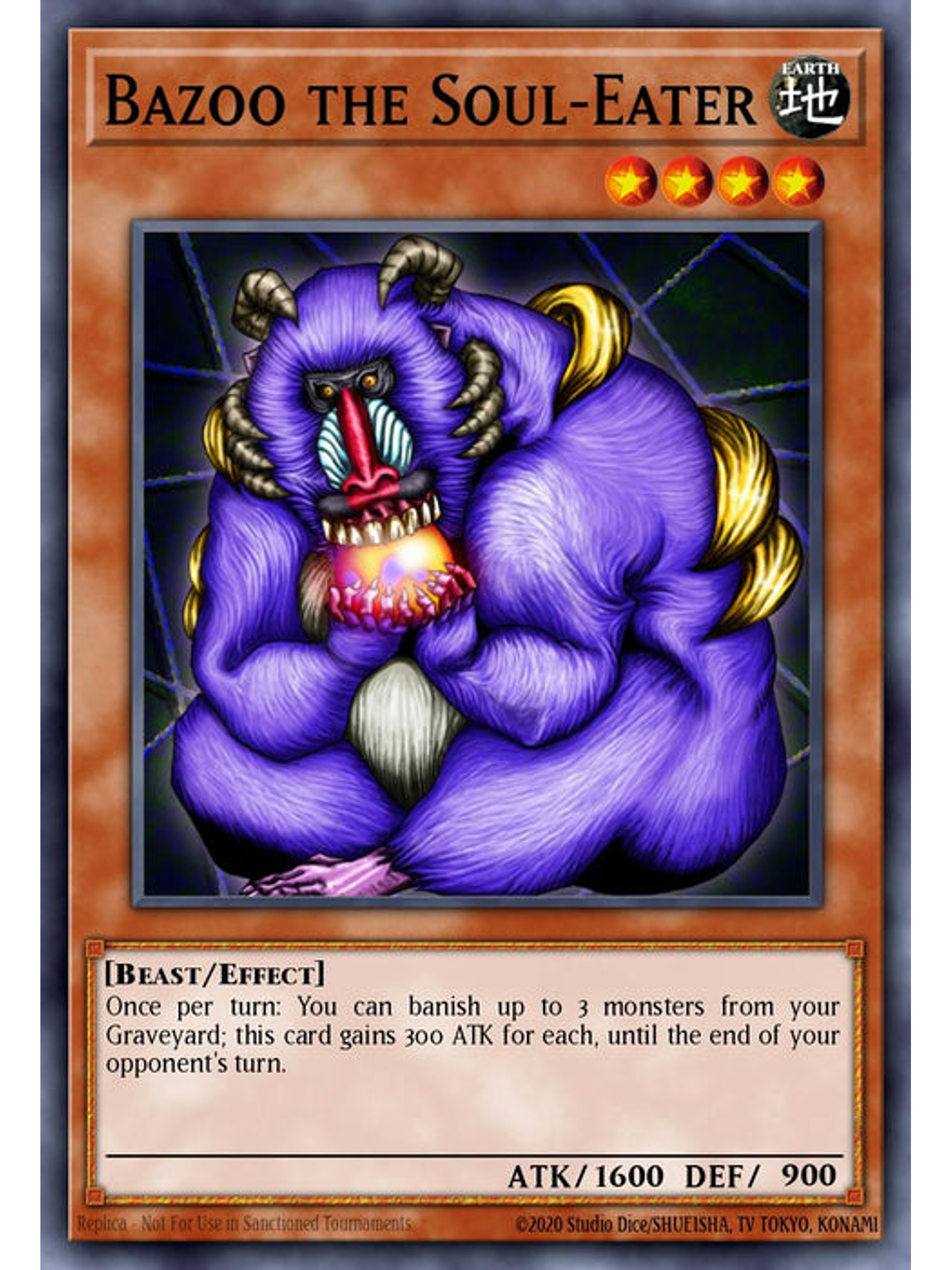 Bazoo the Soul-Eater - RA03-EN111 - Platinum Secret Rare 1st Edition 1