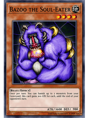 Bazoo the Soul-Eater - RA03-EN111 - Platinum Secret Rare 1st Edition