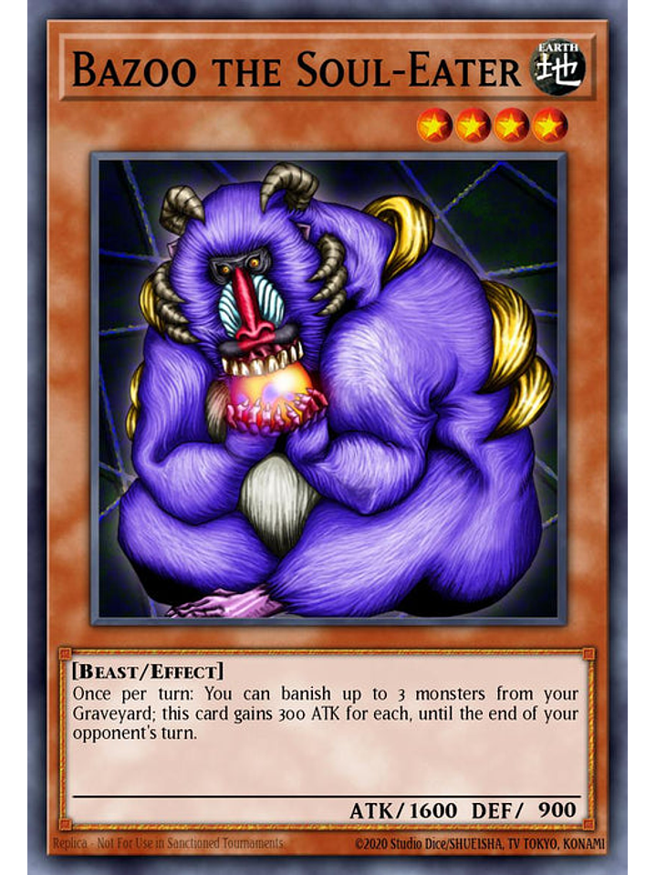 Bazoo the Soul-Eater - RA03-EN111 - Platinum Secret Rare 1st Edition 1