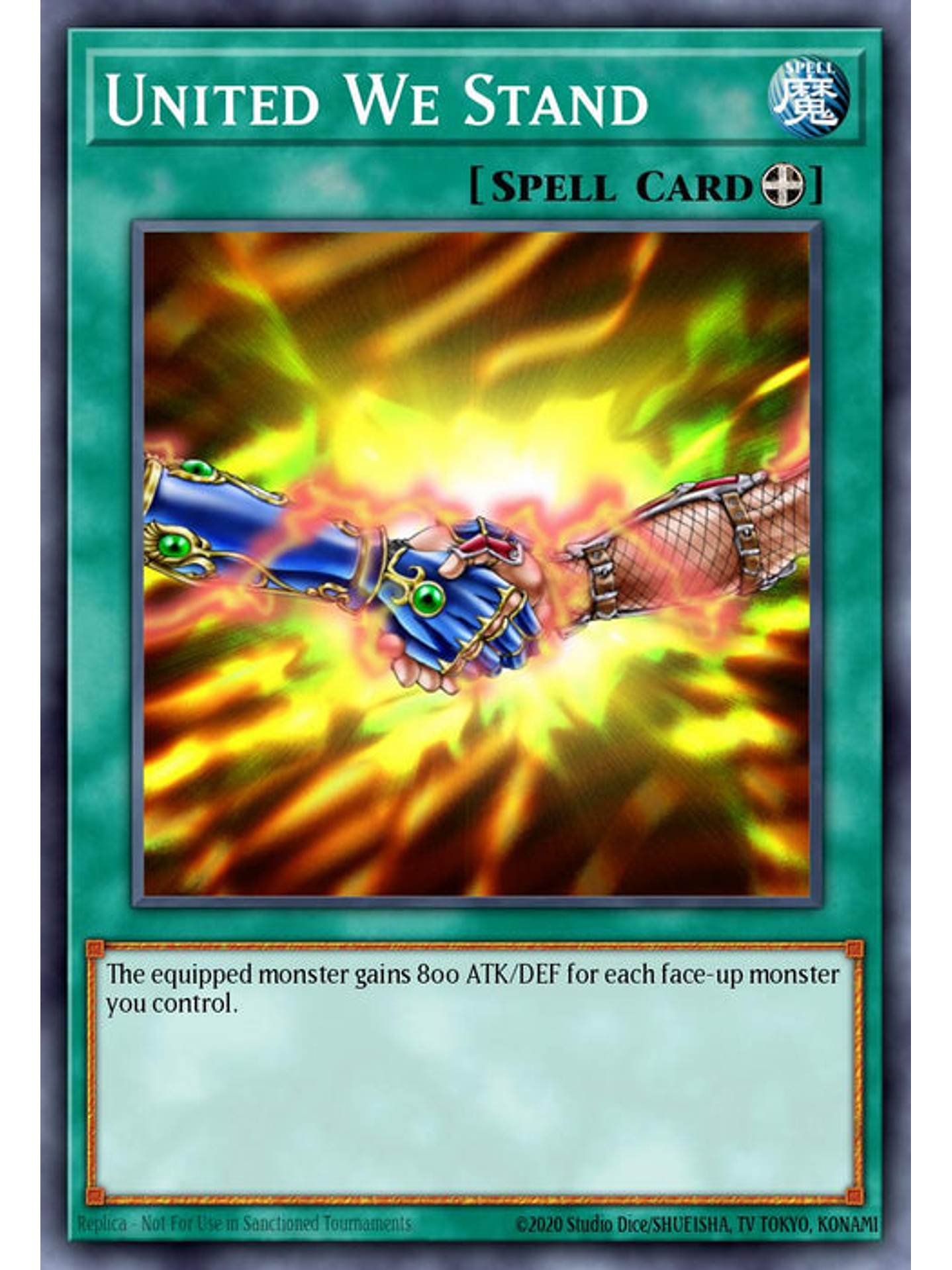 United We Stand - RA03-EN112 - Platinum Secret Rare 1st Edition 1