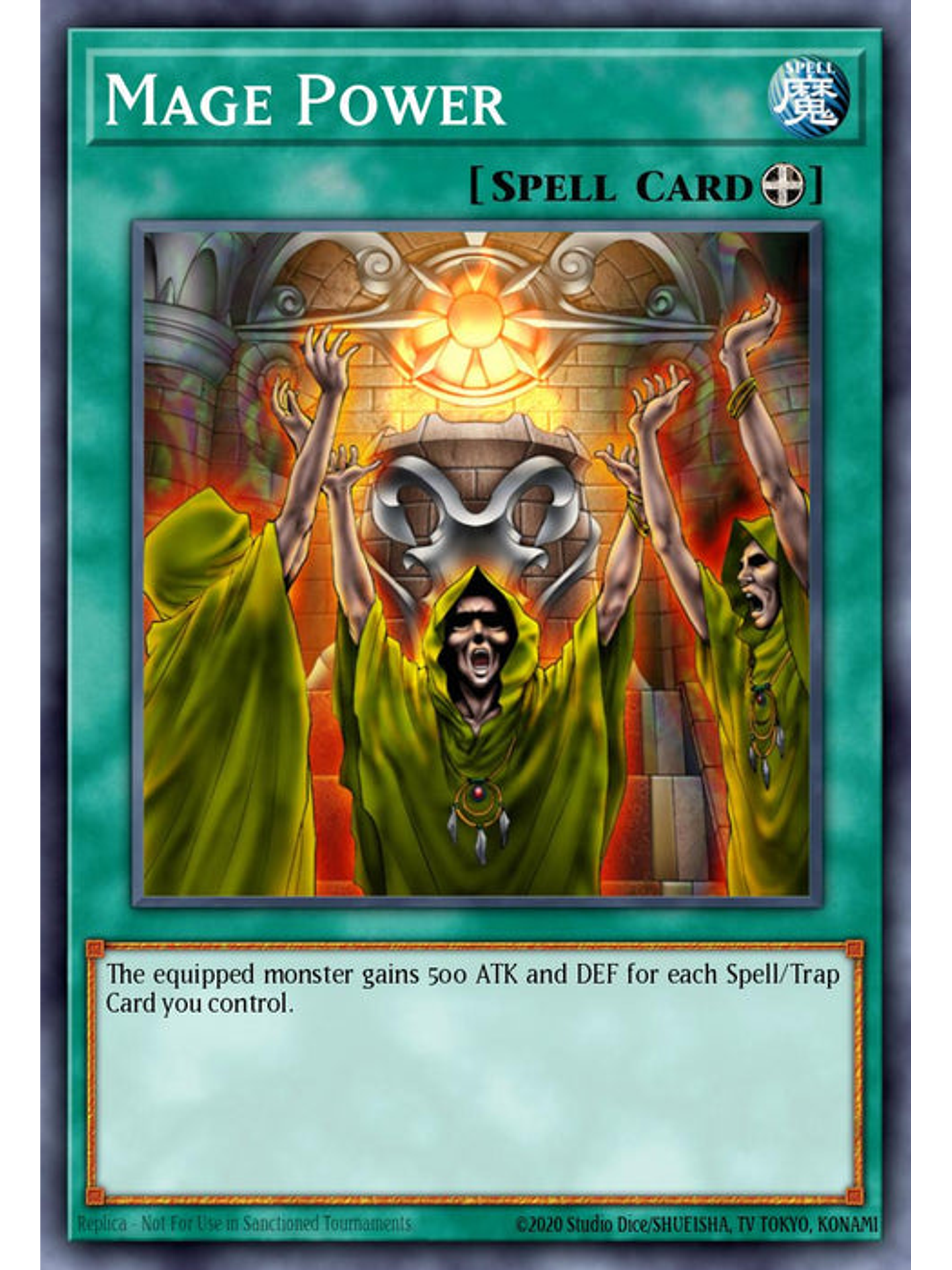 Mage Power - RA03-EN113 - Platinum Secret Rare 1st Edition 1