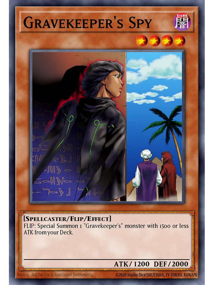 Gravekeeper's Spy - RA03-EN121 - Platinum Secret Rare 1st Edition 1