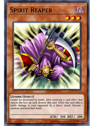 Spirit Reaper - RA03-EN122 - Platinum Secret Rare 1st Edition