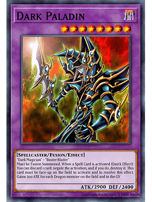 Dark Paladin - RA03-EN126 - Platinum Secret Rare 1st Edition