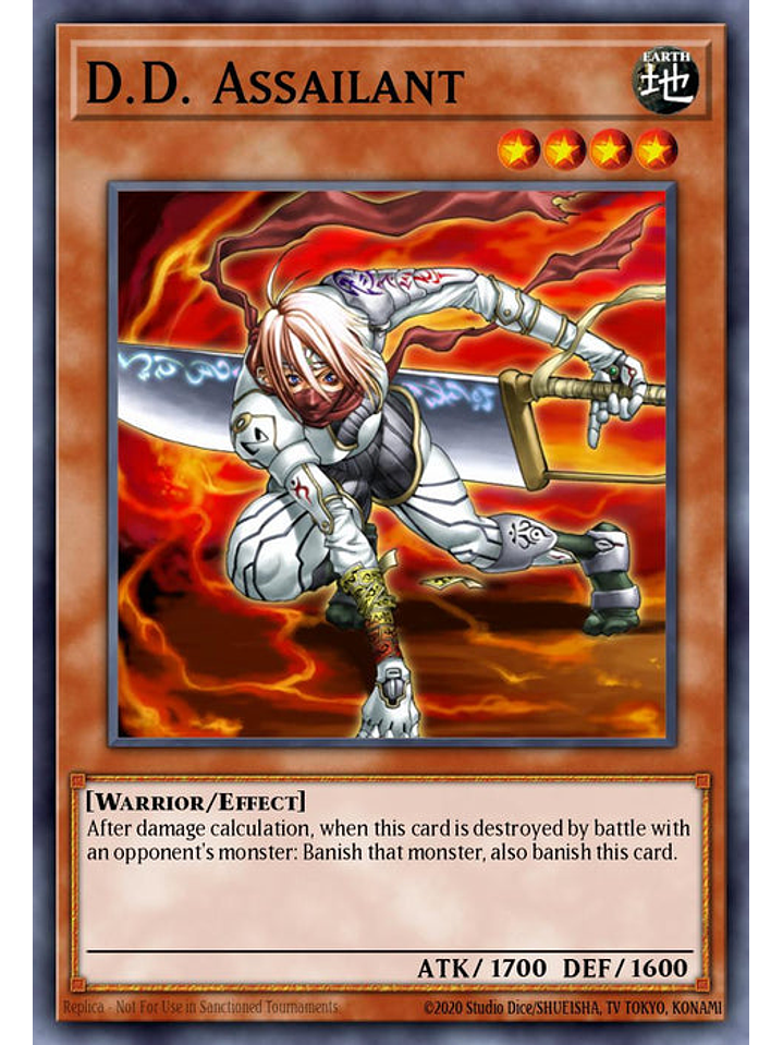 D.D. Assailant - RA03-EN141 - Platinum Secret Rare 1st Edition 1