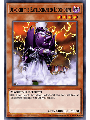 Dekoichi the Battlechanted Locomotive - RA03-EN144 - Platinum Secret Rare 1st Edition