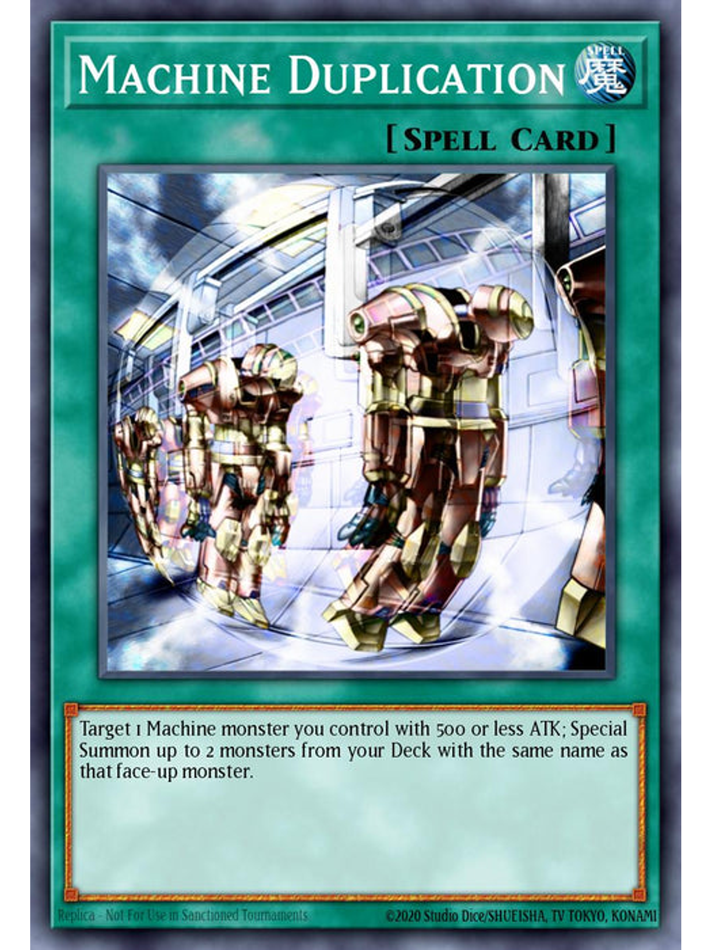 Machine Duplication - RA03-EN145 - Platinum Secret Rare 1st Edition 1