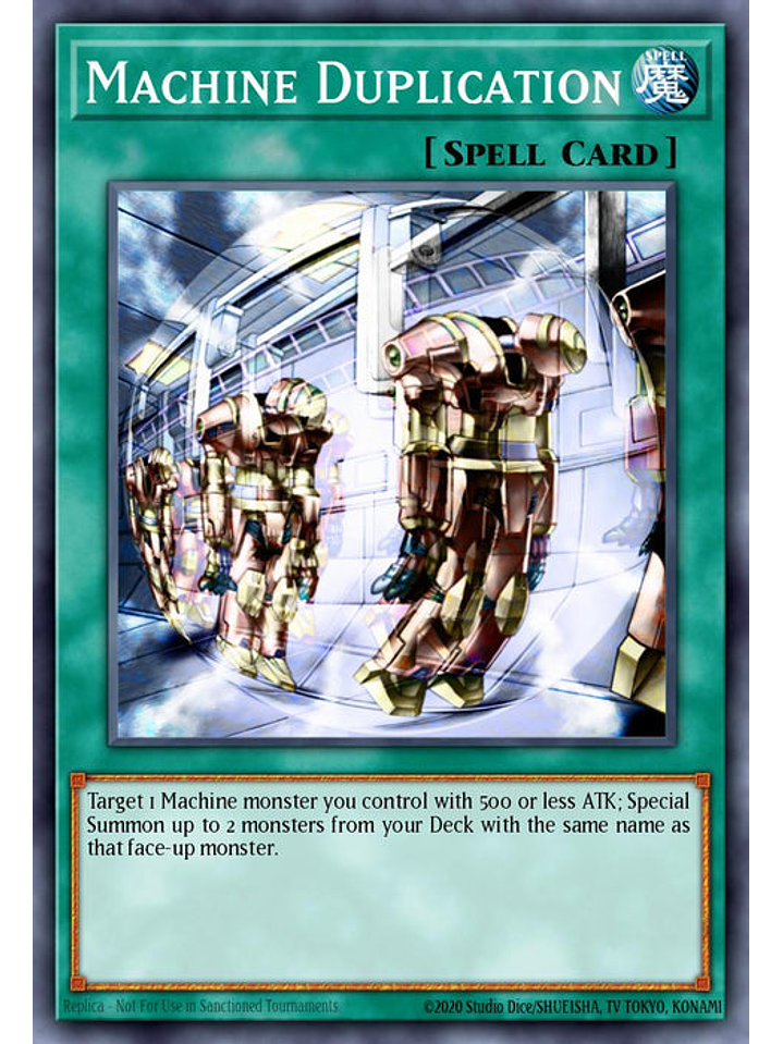 Machine Duplication - RA03-EN145 - Platinum Secret Rare 1st Edition 1