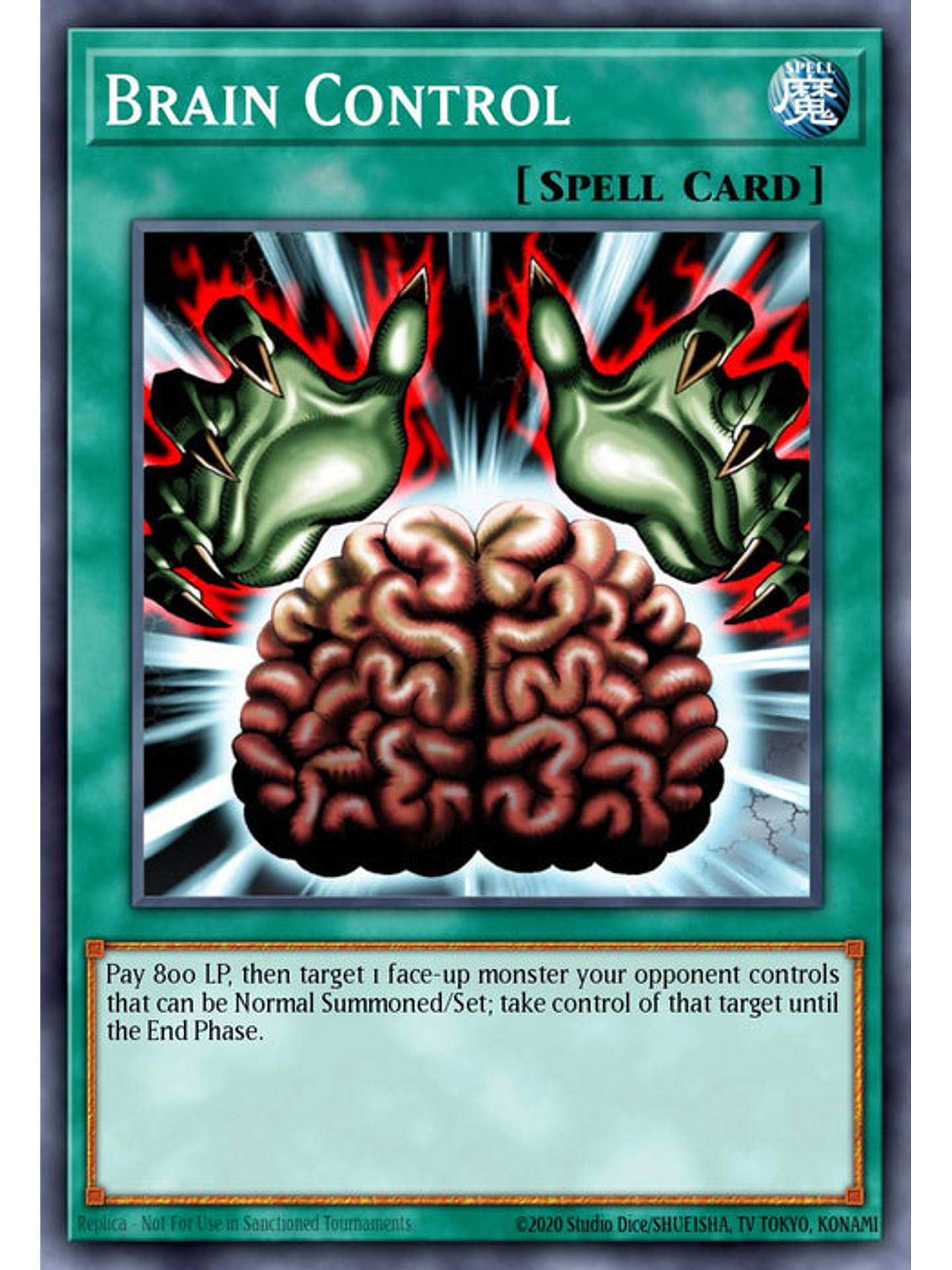 Brain Control - RA03-EN154 - Platinum Secret Rare 1st Edition 1