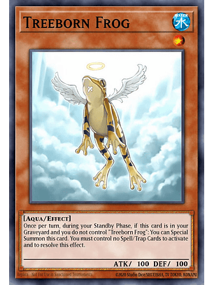Treeborn Frog - RA03-EN161 - Platinum Secret Rare 1st Edition