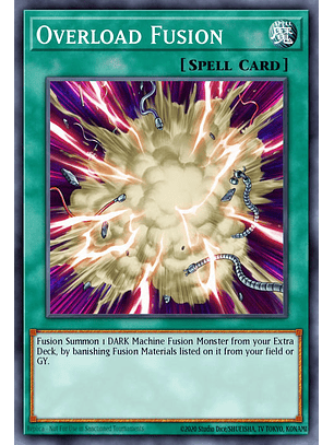 Overload Fusion - RA03-EN169 - Platinum Secret Rare 1st Edition