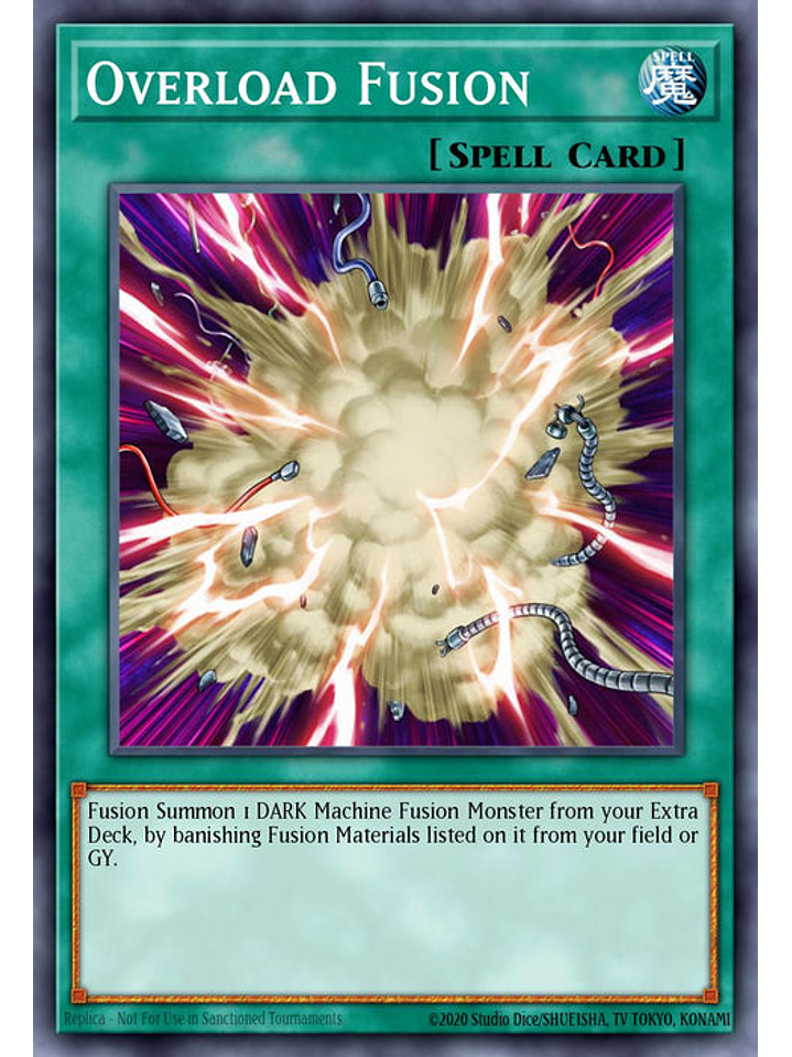 Overload Fusion - RA03-EN169 - Platinum Secret Rare 1st Edition 1