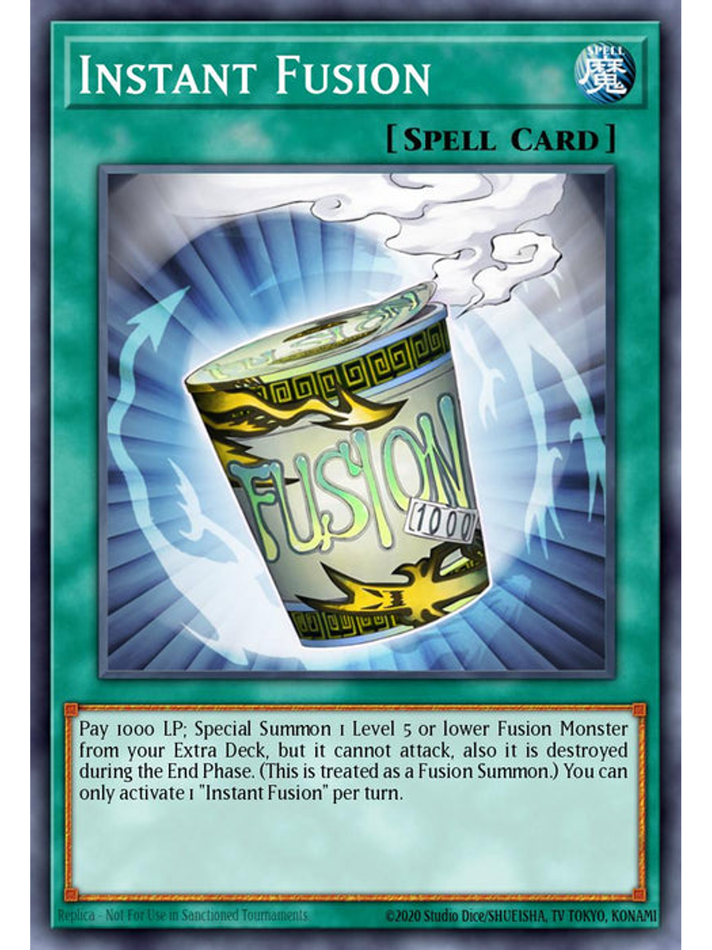 Instant Fusion - RA03-EN171 - Platinum Secret Rare 1st Edition 1