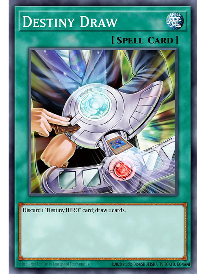 Destiny Draw - RA03-EN173 - Platinum Secret Rare 1st Edition 1