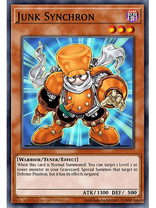 Junk Synchron - RA03-EN199 - Platinum Secret Rare 1st Edition