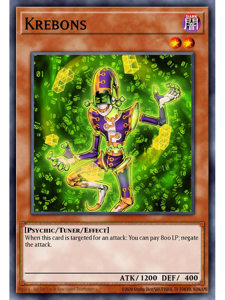 Krebons - RA03-EN201 - Platinum Secret Rare 1st Edition 1