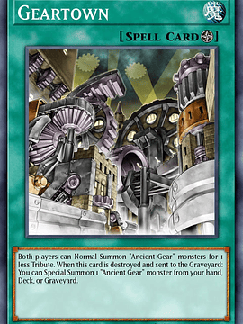 Geartown - RA03-EN203 - Platinum Secret Rare 1st Edition