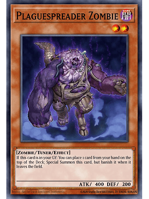 Plaguespreader Zombie - RA03-EN207 - Platinum Secret Rare 1st Edition