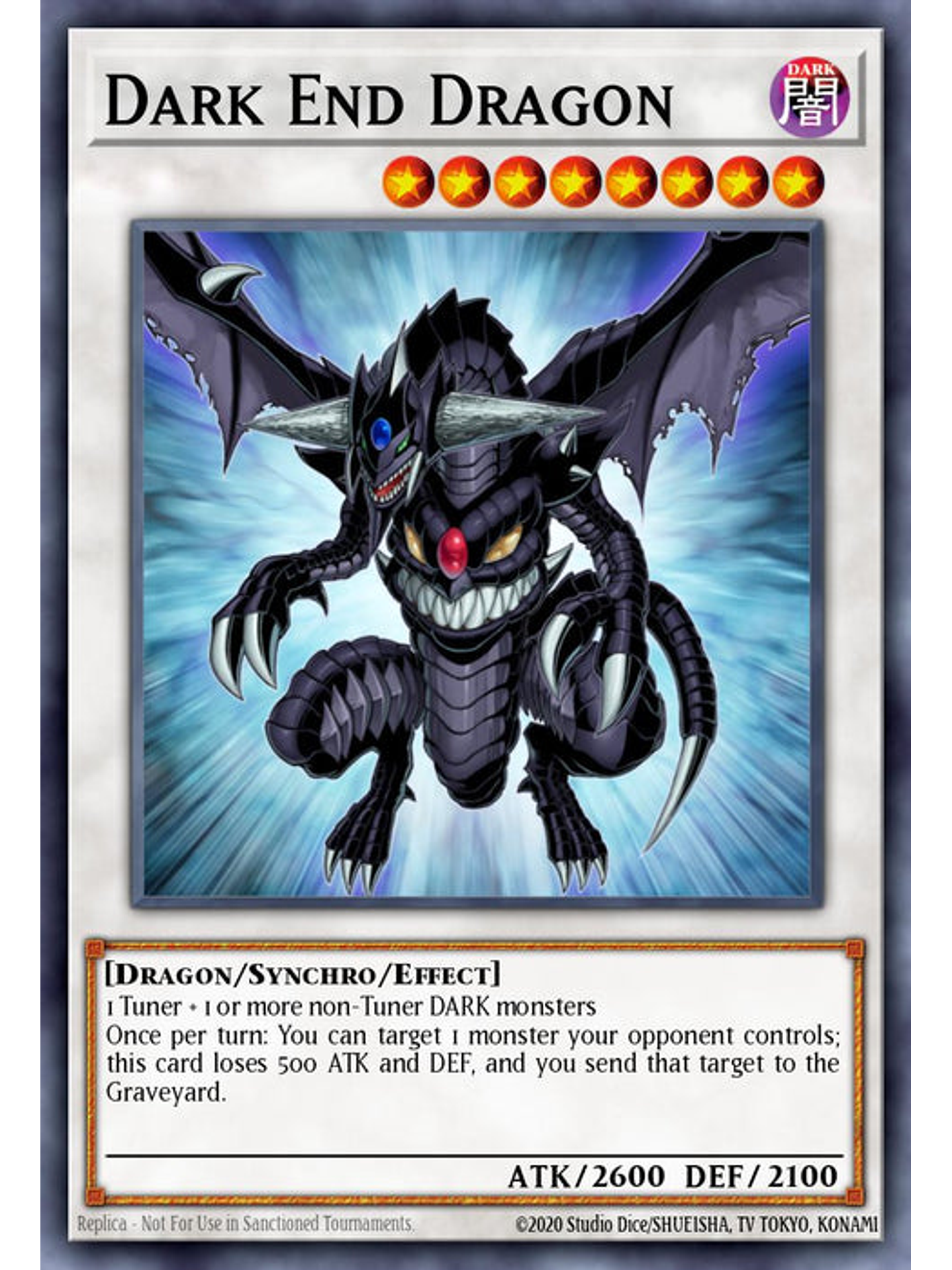 Dark End Dragon - RA03-EN216 - Platinum Secret Rare 1st Edition 1
